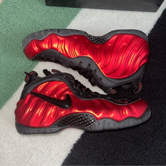 👟 11.5 Nike Air Foamposite Pro University Red - Picture 7 of 14